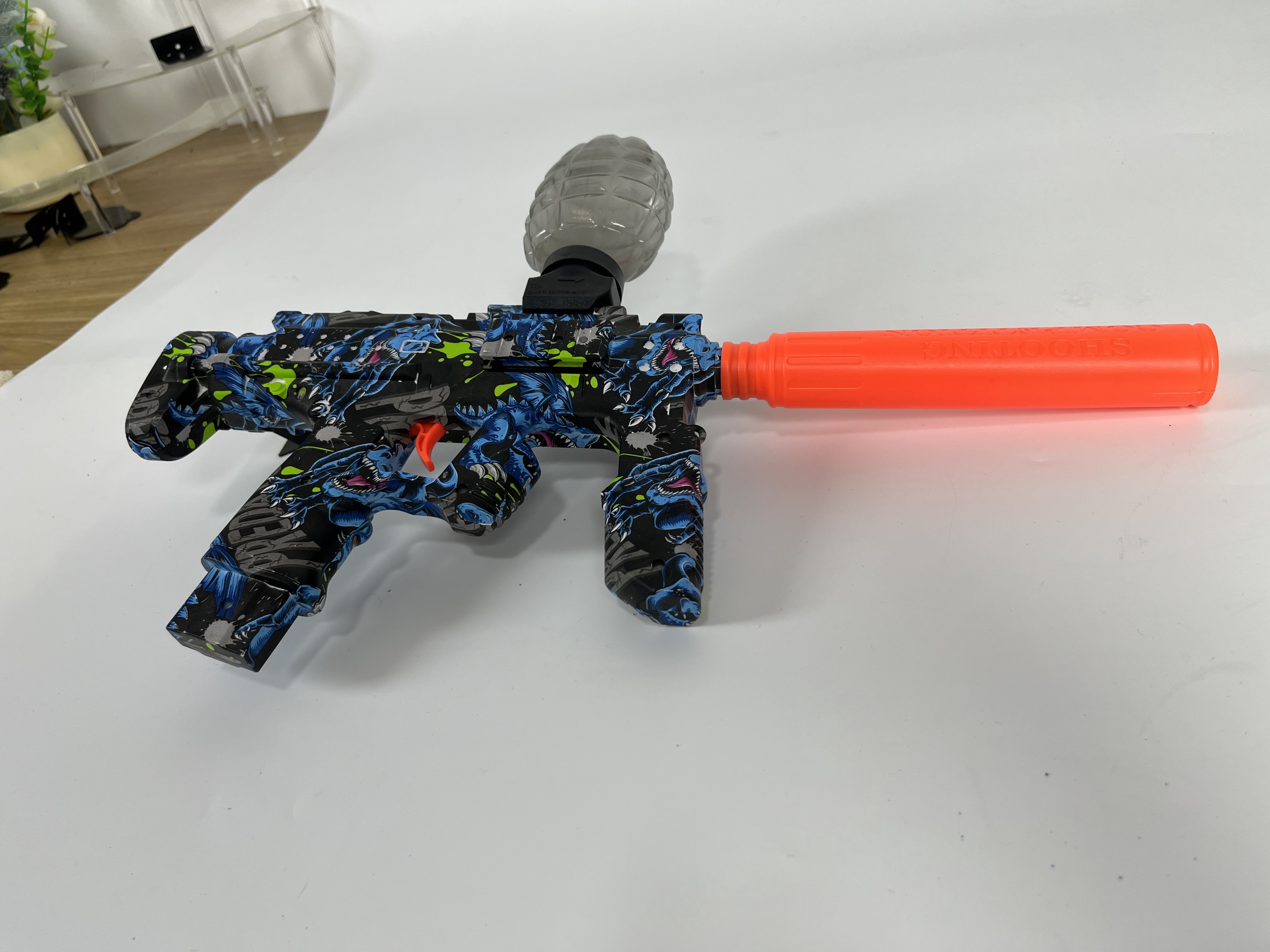 Outdoor Recreational Toy Blaster with USB Charging Cable, Ages 14+ (No Ammo Included)