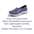 thumbnail image 7 of CHICVOMEY Women's Slip-On Walking Shoes Breathable Comfortable Flats for Women with Anti-Slip Sole Lightweight Casual Shoes for Women Work Travel Walking, 7 of 7