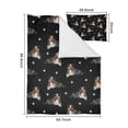 thumbnail image 5 of Australian Shepherd Dog and Footprints Duvet Cover and Pillowcase Set for Single Bedding, Bedroom Accessories for Kids Teens, 5 of 5