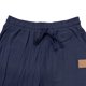 thumbnail image 4 of Pantalones casuales de longitud completa para hombre, color sólido, bolsillo, cintura elástica, rectos, de poliéster., 4 of 7