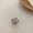 Silver wide mesh, variant on Womens Pearl Cross Ring Adjustable Gold Plated Copper Vintage Fashion Jewelry Quality Durable Versatile Vintage