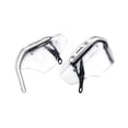 thumbnail image 5 of jiaping 2x Handlebar Wind Deflector Universal Wind Motorbike Hand Protector Clear and, 5 of 9