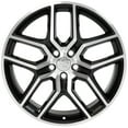 thumbnail image 2 of New 20 inch Aluminum Wheel for 11-20 Ford Explorer FR73 Black Machined Rim, 2 of 5