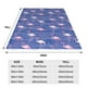 thumbnail image 3 of Balery Flamingo Manta de Felpa Suave y Acogedora – Cobija de Franela Aterciopelada para Cama, Lavable y Cálida para Sofá, Mascotas, Transpirable-60"x50", 3 of 7