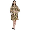 thumbnail image 5 of Moomaya Short Printed Kimono Kaftan For Women Turkish Kaftan Beachwear Bikini Cover Up, 5 of 7