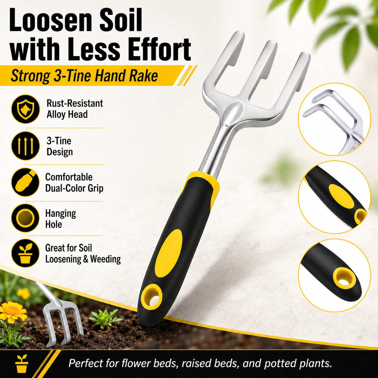 Alifecxwwy 5-Piece Garden Tools Set photo 6