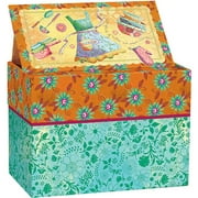 Lang Recipe Card Box With Recipe Cards,