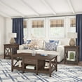 thumbnail image 3 of Bush Furniture Key West End Table with Storage in Bing Cherry, 3 of 7