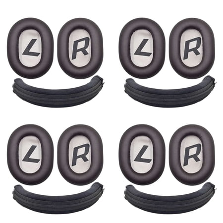 4X Ear Pads Headband Ear Cushion Ear Cups Ear Cover Replacement for Backbeat Pro 2 SE 8200UC Headphones