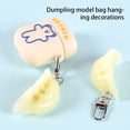 thumbnail image 4 of Guardurnaity Mochila monedero bolso de hombro llavero con bolas de hervida mujeres hombres reutilizable bolso llavero decoración colgante llavero Accesorios de disfraces, 4 of 6
