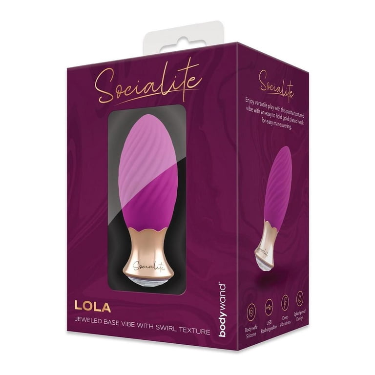 Bodywand Socialite Lola G-Spot Vibrator, Purple - Walmart.com Bodywand Socialite Lola G-Spot Vibrator, Purple - Walmart.com