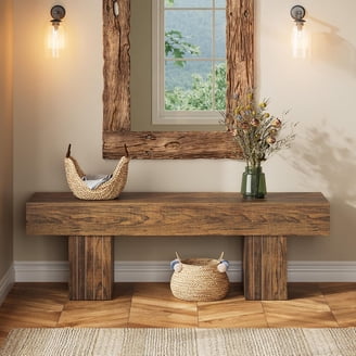 Costway Windsor Collection Spindle Back Bench with Removable
