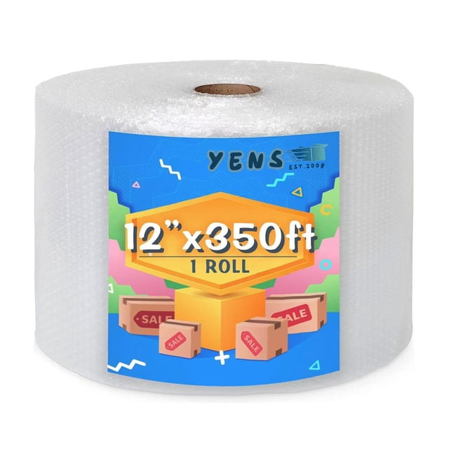 Rollo de plástico de burbujas Yens 12" x 107 m burbuja pequeña