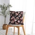 thumbnail image 5 of Yiaed Butterflies1 Print Pillow Covers Super Soft Decorative Square Throw Pillow Covers Case Cushion Covers for Sofa Couch Bedroom Car Decor（No pillow core）-16"x16", 5 of 7