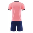 thumbnail image 6 of Kids Soccer Uniforms Mesh Breathable Quick Dry T Shirts and Shorts for Boys Girls Team Gym Game Soccer Jersey 2 Piece Sets 3-15 Years, 6 of 6