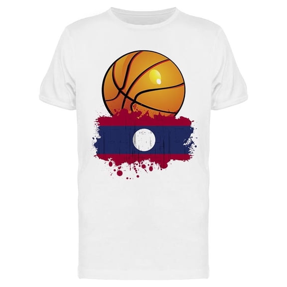 Basketball Team Of Laos Tee Men's -Image by Shutterstock Men's T-shirt