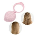 thumbnail image 6 of Unique Bargains 1 Pc Mango Shape Foldable Mirror Comb Pink ABS, 6 of 6