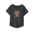 thumbnail image 3 of Camiseta para mujer verano suave manga corta Top para vacaciones regalo del día de San Valentín S, 3 of 7