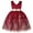 Red, variant on Easter Christmas Dresses for Little Girls Toddler Kids Flower Girl Dress Size 7 8 Years Teen Elegant Party Paegant Princess Birthday Formal Ball Gown Fairy Dresses