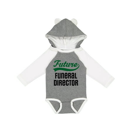 

Inktastic Future Funeral Director Gift Baby Boy Long Sleeve Bodysuit