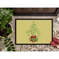 thumbnail image 3 of Carolines Treasures 8501MAT 18 x 27 In. Christmas Tree Fleur de lis Indoor or Outdoor Mat, 3 of 4