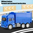 thumbnail image 4 of Simulador de Coche de Juguete de Plástico con Puertas Móviles y Mesa de Venta, Vehículo de Empuje por Inercia, Diseño Compacto de 13.5 cm, Colores Variados, 1 Pieza, 4 of 6