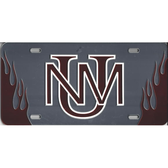 University Of New Mexico Laser License Plate