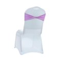 thumbnail image 4 of Bandas elásticas para sillas, lazos para sillas, lazos sin hebilla para decoración de bodas y eventos, color morado, morado, 4 of 5