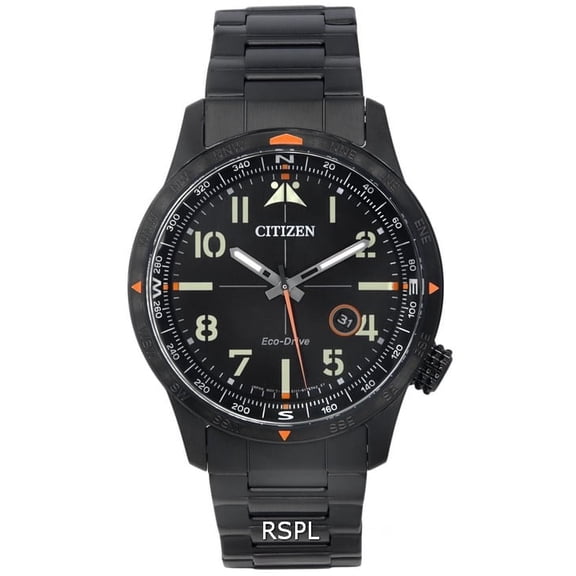 Citizen Core Black Dial Men's Watch BM7555-83E