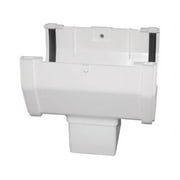GENOVA Products RW104 Gutter Drop Outlet, White