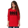 thumbnail image 4 of Anti Social Dog Lover Pet Puppy Owner Long Sleeve TShirt Men Women Brisco Brands S, 4 of 6