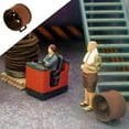 thumbnail image 4 of Diorama a escala 1:64, miniatura, soplador, escena, decoración, kits de construcción, diseño, escala S café, 4 of 9