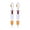 Orange, variant on Orange 4-Color Pen Set with Keychain, 2 Pack, Multifunctional Ballpoint, Smooth Writing for Everyday Carry