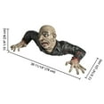 thumbnail image 5 of Yescom 31" Creeping Zombie Crawling Halloween Prop Groundbreaker Graveyard Haunted House Party Indoor Outdoor Decoration, 5 of 10