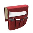 thumbnail image 2 of CNKOO 1 Pcs Sofa Armrest Organizer Bag Couch Chair TV Remote Control Magazine Waterproof Storage Bag, 2 of 5