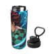 thumbnail image 2 of Botella de agua aislada deportiva Demon Slayer, de acero inoxidable, portátil, para exteriores, para viajes, fitness, estudiantes, talla única., 2 of 7