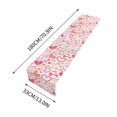 thumbnail image 4 of HOARBOEG Valentine's Day Love Printed Table Flag Holiday Gift Home Table Kitchen Mat, 4 of 5