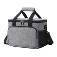 thumbnail image 2 of Lunch Bag Insulated Lunch Box for Women/Men Reusable Lunch Tote Bag with Adjustable Shoulder Strap,Front Zipper Pocket A, 2 of 5