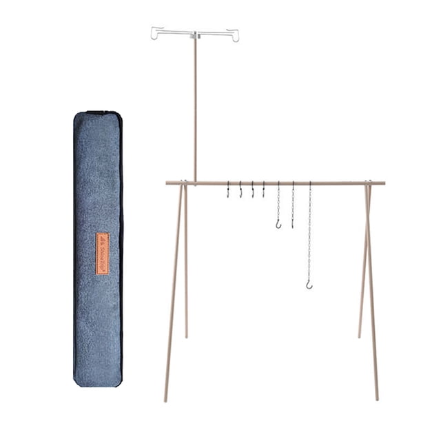 Estante Grande Para Utensilios De Cocina Para Acampar Al Aire Libre Con Gancho, Colgador Ligero, Cesta Para Fogata Sunnimix cocina estante colgante