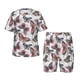 thumbnail image 1 of Balery Vintage Butterflies Conjunto de Pijama Infantil de Manga Corta con Estampado – Ropa de Dormir de Algodón Suave-Medium, 1 of 6