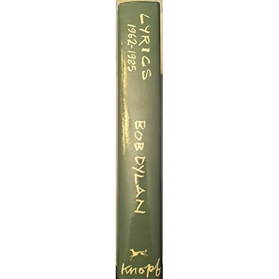Pre-Owned Lyrics, 1962-1985: Includes All of Writings and Drawings Plus 120 New Writings Paperback