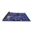 thumbnail image 2 of Ahgly Company Indoor Square Oriental Blue Industrial Area Rugs, 3' Square, 2 of 4