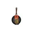 thumbnail image 4 of IMUSA 8in Black Stone Aluminum Speckled Nonstick Fry Pan with Wood Look Handle, Black, 4 of 9