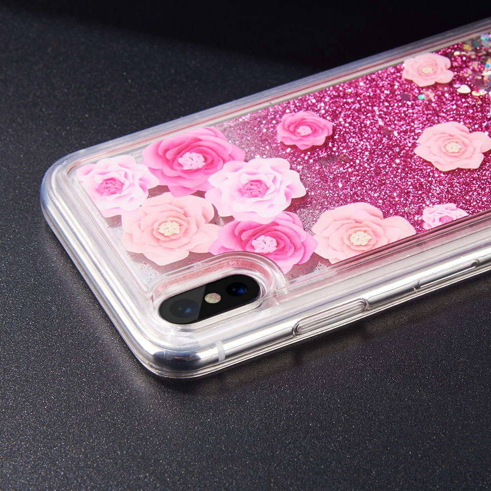 Shimmering Waterfall Protective Skin Case for Apple iPhone X (Exact Fit)