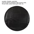 thumbnail image 7 of Fire Pit Mat 48 inch Round Under Grill Mat, Fireproof Mat for Under Fire Pit, Fireproof Deck and Patio Protector Mat, Double-Sided Fireproof Mat for BBQ Grill, Oil-Proof Waterproof, 7 of 7