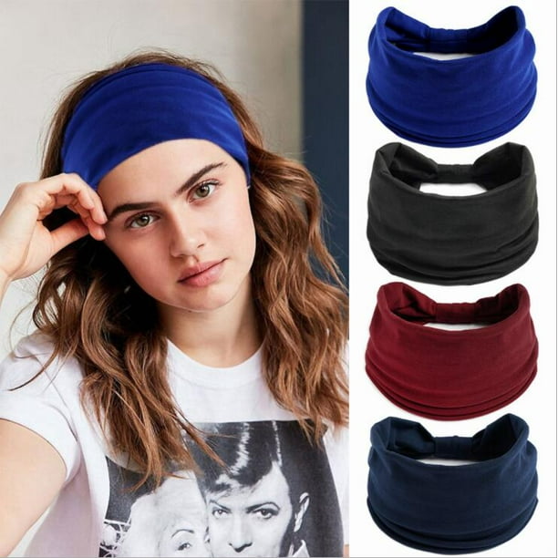 Cribun 10 Packs Headbands Women Hair Bands Stretchy Hairband Soft