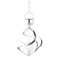 thumbnail image 1 of Carillón de viento solar al aire libre interior, luz LED solar colgante de carillón de viento, colorido decorativo móvil impermeable carillón de viento espiral lámpara giratoria para el hogar, patio,, 1 of 5