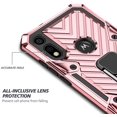thumbnail image 3 of Moto E Phone Case, FYBTO e Case，FYBTO Shockproof Full Protection Mobile Phone Case, with Kickstand for Moto E (2020) (Green), 3 of 5