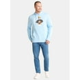 thumbnail image 2 of Naruto Men's & Big Men's Graphic LS French Terry Hoodie, Sizes XS-3XL, 2 of 5