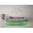thumbnail image 3 of Ahgly Company Indoor Rectangle Persian Emerald Green Traditional Area Rugs, 4' x 6', 3 of 4